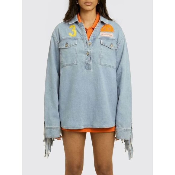 La Martina Shirt Woman Indigo
